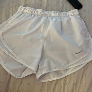 White Nike Shorts